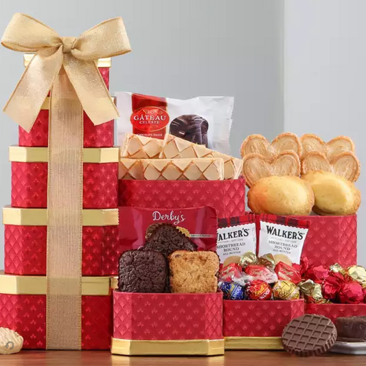 Deluxe Bakery, Chocolate & Sweets: Any Occasion Gourmet Gift Tower