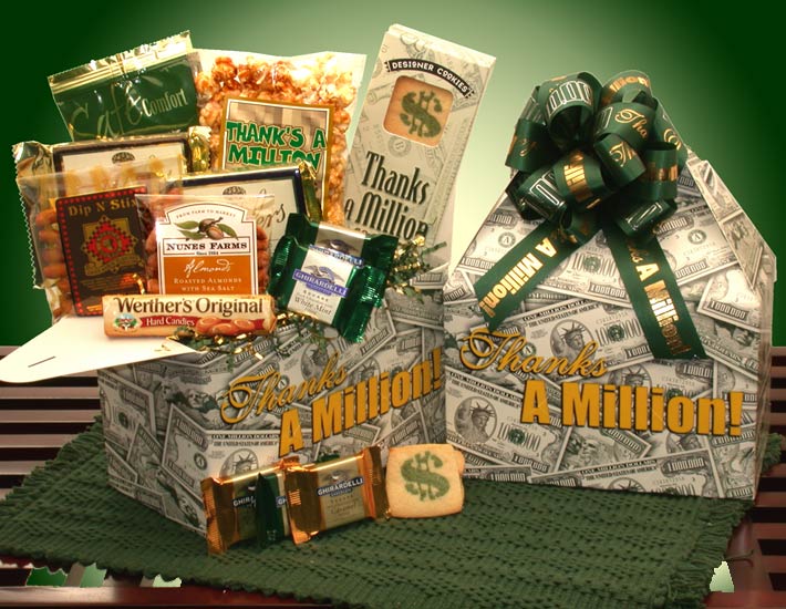 Thanks A Million Deluxe Care Package Gift Box by GBDS