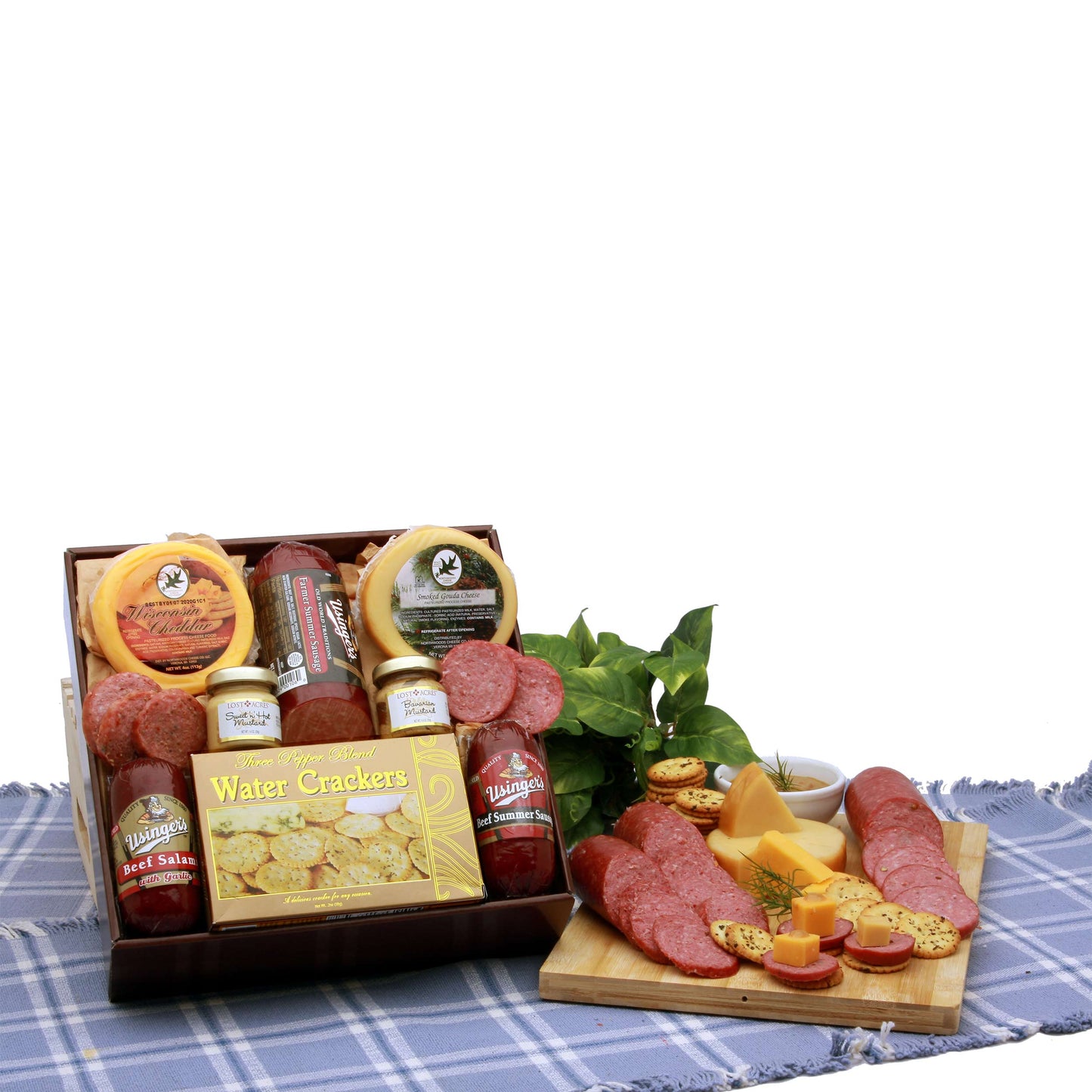 Hearty Favorites! Salami, Sausage & Cheese Sampler for Any Occasion by GBDS