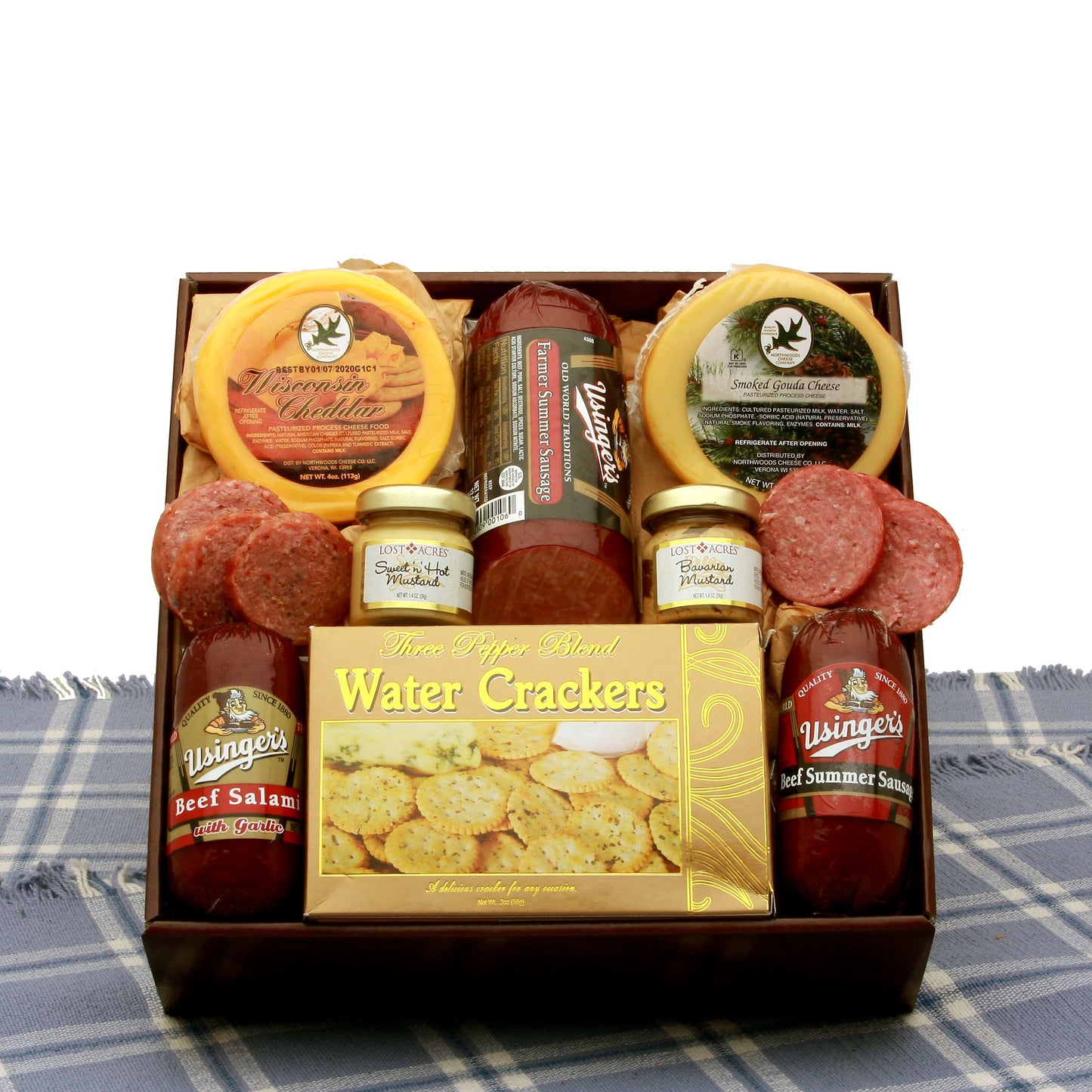 Hearty Favorites! Salami, Sausage & Cheese Sampler for Any Occasion by GBDS