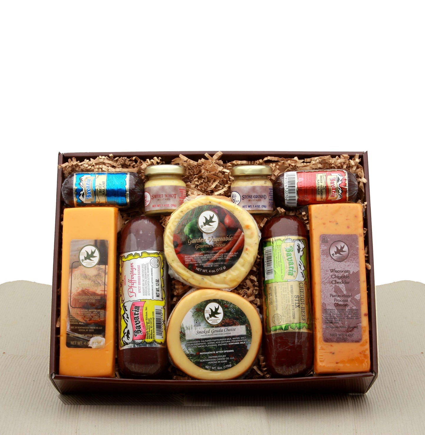 Deluxe Meat & Cheese Assortment Gift Set for Any Occasion by GBDS