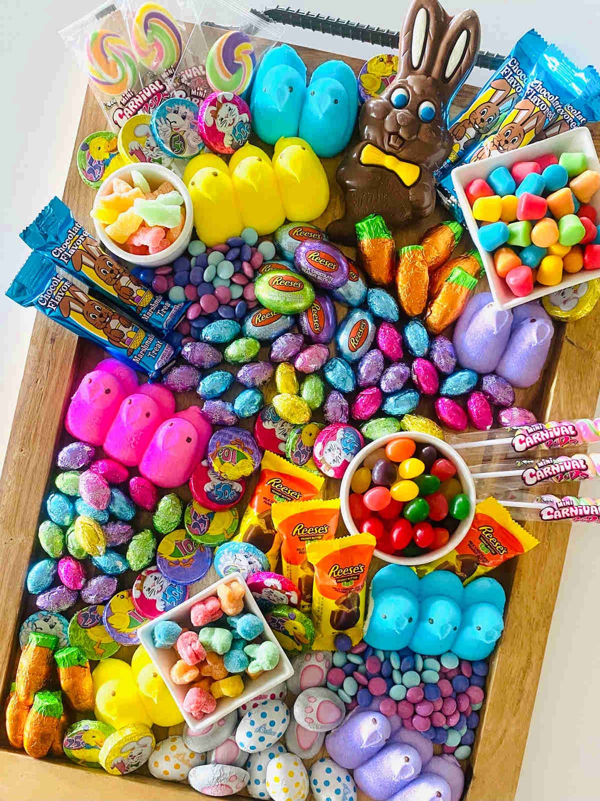 Happy Easter! Unique Chocolate & Sweets Charcuterie Board Gift by GBDS