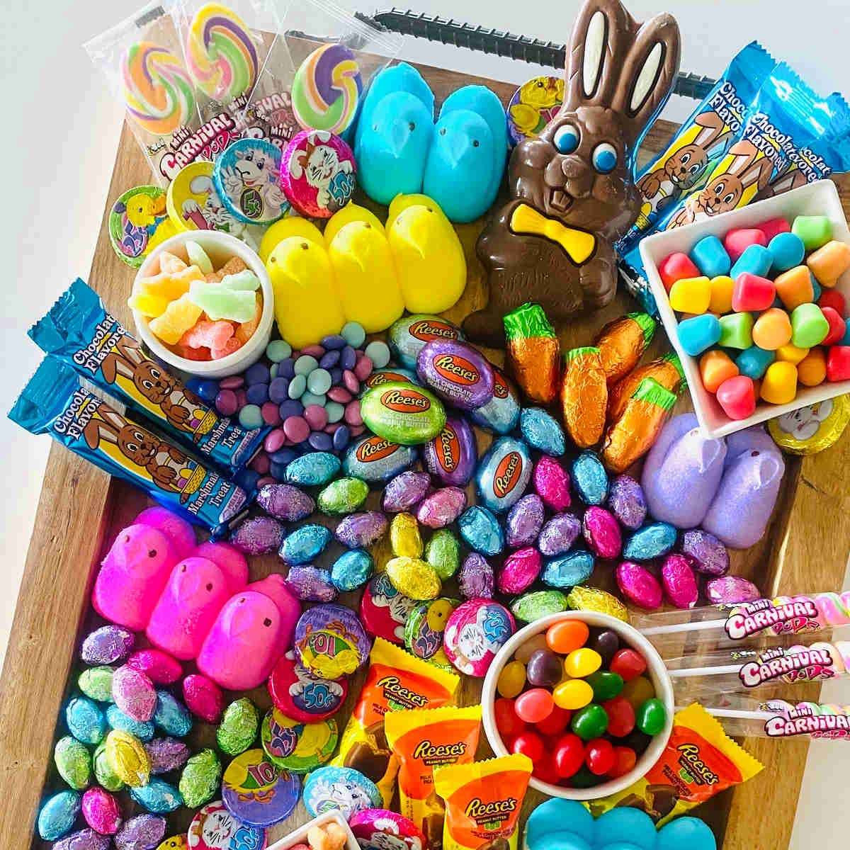 Happy Easter! Unique Chocolate & Sweets Charcuterie Board Gift by GBDS