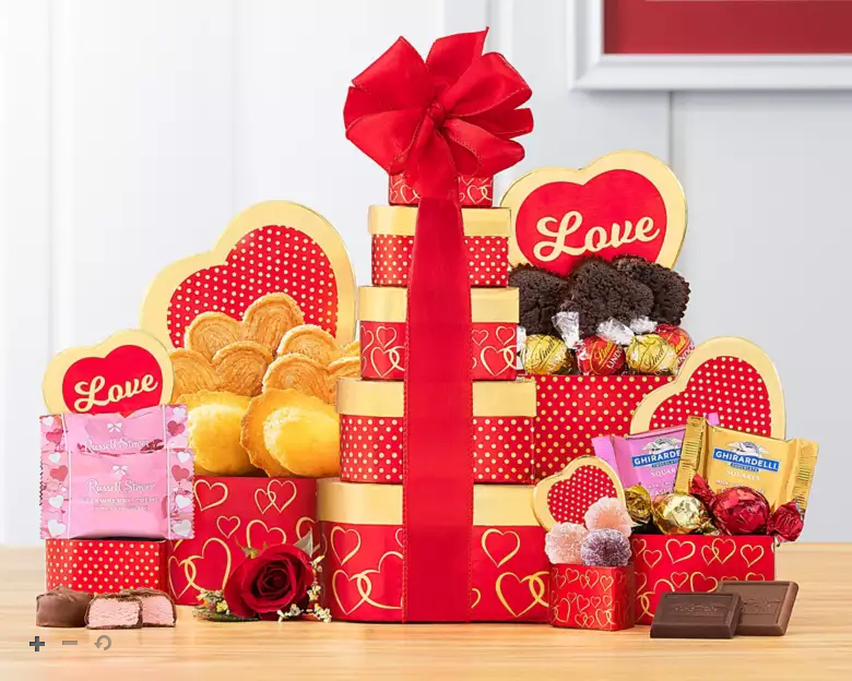 Thinking of You with Love Romantic Gift Tower for Any Occasion