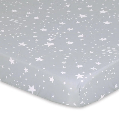 Woodland & Plaid Boy Baby Playard Mini Crib Sheets, 3-Pack by The Peanutshell