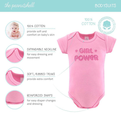 Pretty in Pink 16-Piece 100% Cotton Newborn Girl Baby Layette Gift Set