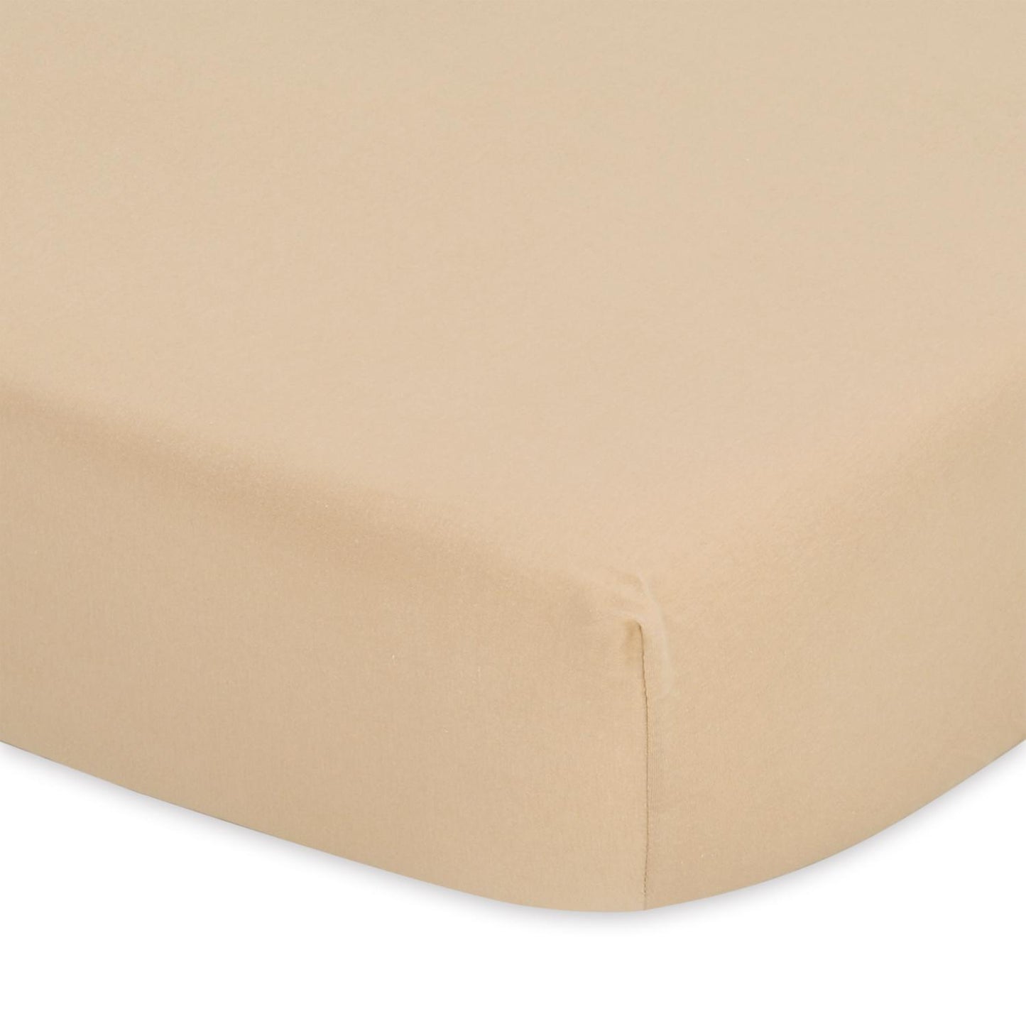 Check & Solid 4-Pack Fitted Organic Cotton Jersey Crib Sheet Set by The Peanutshell