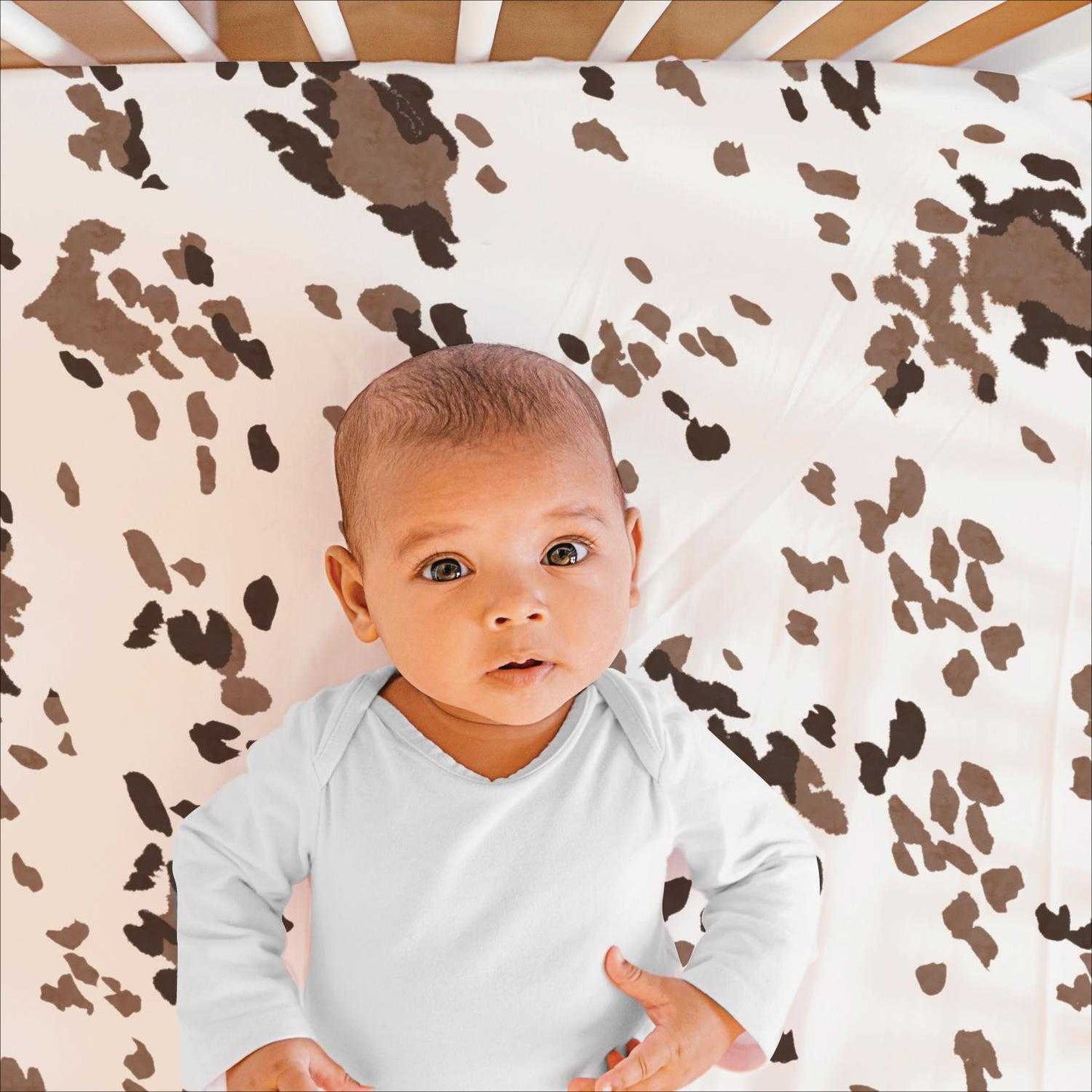 Boho Farmhouse Patchwork 3 Piece Baby Boys Crib Bedding Set by The Peanutshell