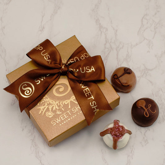 Captivating Chocolate & Truffles with Krug Champagne Wine Gift Basket