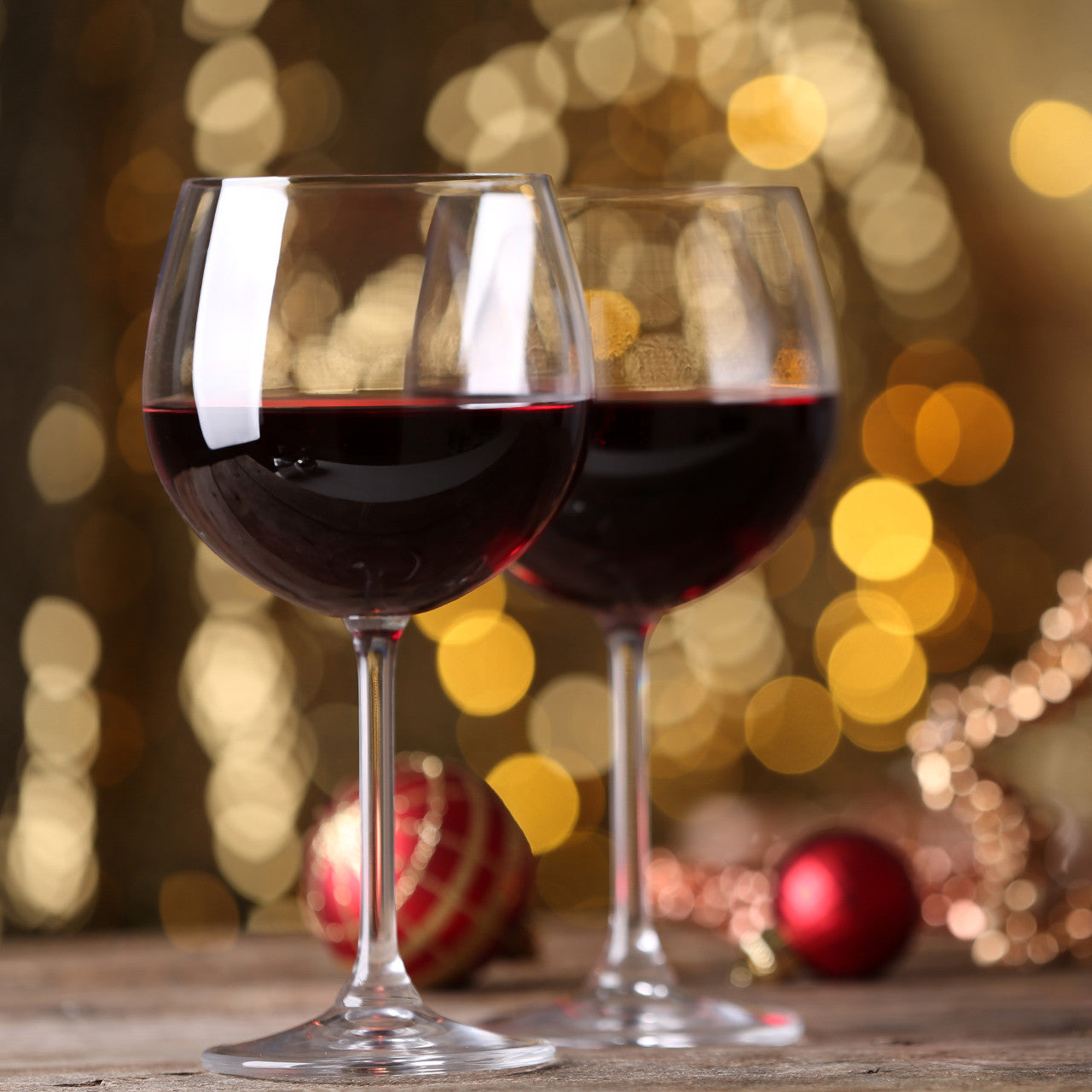 Winter Love: Luscious Holiday Sweets & Red Wine Duo Gift Box