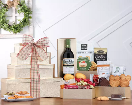 Edenbrook Vineyards Cabernet: Red Wine Gift Tower