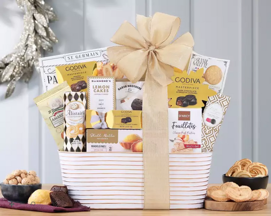Godiva Collection: Premium Chocolate, Sweets & Baked Treats Gift Basket