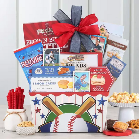 Ballpark Favorites Gourmet Sweet & Savory Gift Box for Men
