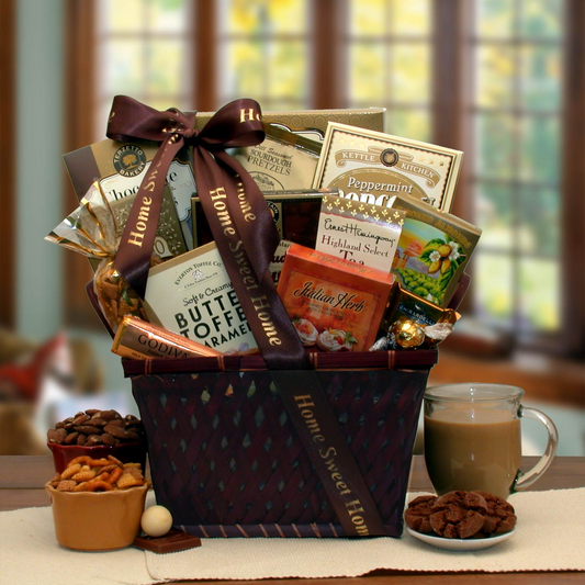 Home Is Where The Heart Is Housewarming Treats Gift Basket by GBDS