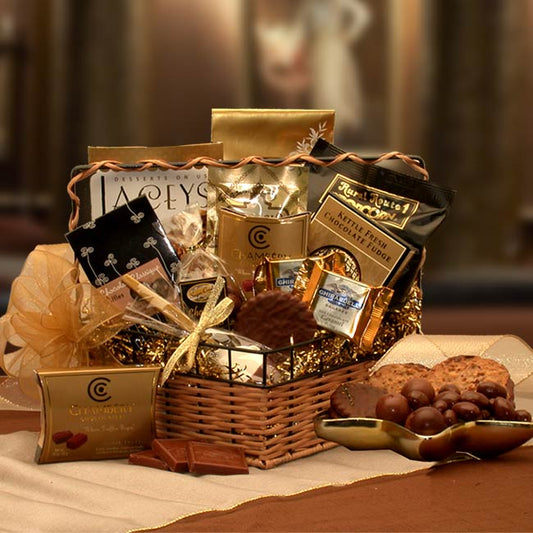 Chocolate Treasures! Gourmet Sweets Gift Basket for All Occasions by GBDS