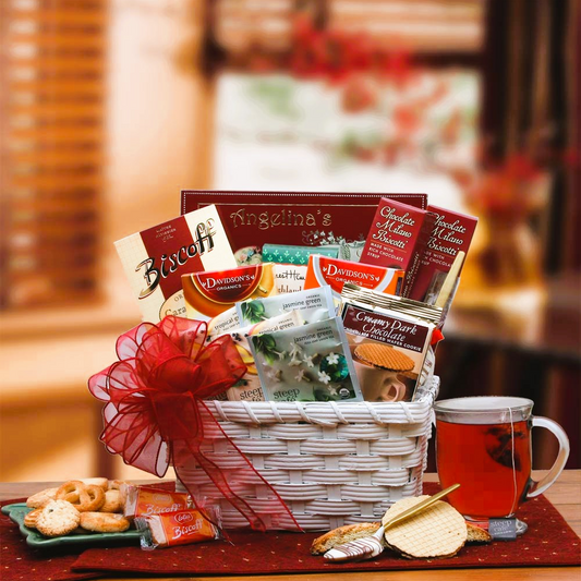 Tea Time Gift Basket for Any Occasion by GBDS