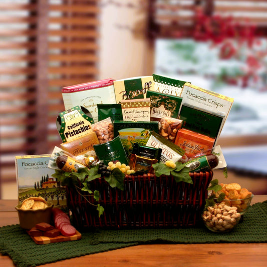 The Indulgent Gourmet Sweet & Savory Gift Basket by GBDS