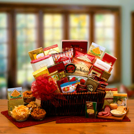 The Grand Ambassador Large Mixed Gourmet Gift Basket by GBDS