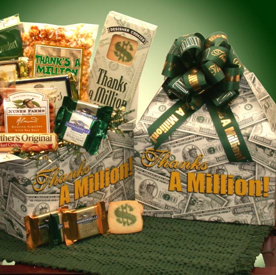 Thanks A Million Deluxe Care Package Gift Box by GBDS