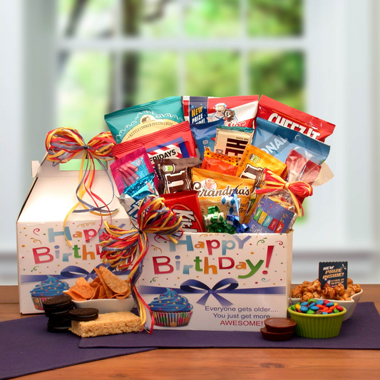 Make A Wish Birthday Treats Care Package Gift Box by GBDS