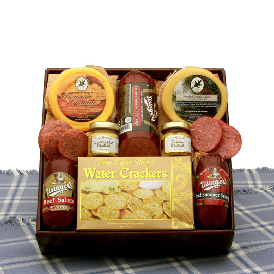 Hearty Favorites! Salami, Sausage & Cheese Sampler for Any Occasion by GBDS