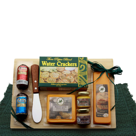 Classic Selections Meat & Cheese Gift Board for Any Occasion by GBDS