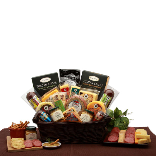 Ultimate Meat & Cheese Sampler Gift Set for Any Special Occasion by GBDS