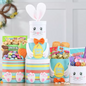 Sweet White Bunny: Chocolate & Treats Easter Gift Tower