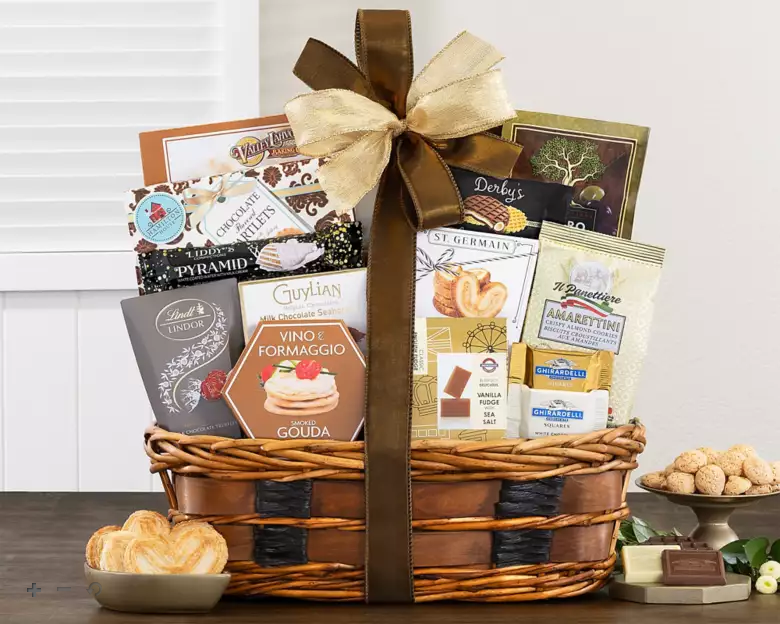 Gourmet Traditions: Any Occasion Sweet & Savory Gift Basket