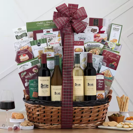 Duckhorn Vineyards Napa Valley Quartet: Wine Gift Basket for Any Special Occasion