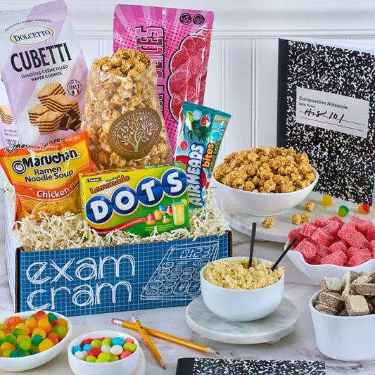 Exam Cram: Sweet & Savory Treats Gift Box for Students