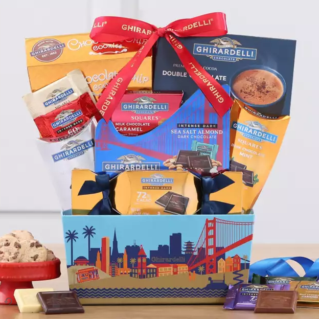 Ghirardelli Lover: Premium Chocolate Gift Basket