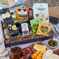 Gourmet Deluxe: Delicious Sausage & Cheese Gift Sampler Box