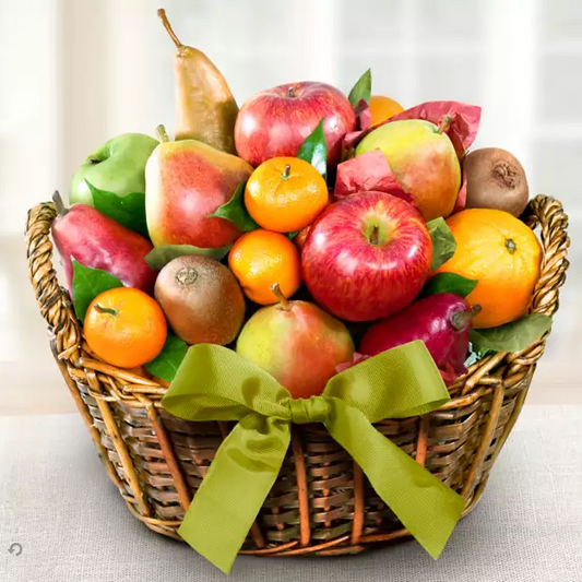 Organic Collection: Fruit Gift Basket for Any Occasion