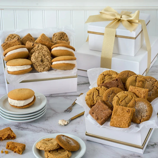 Vanilla and Blondie Baked Goods Premium Gift Tower Box