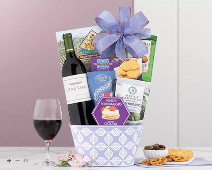 Little Lakes Cabernet: Red Wine Gift Basket