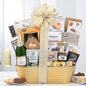 Sparkling Surprise: Goumet Mixed Treats & Champagne Gift Basket